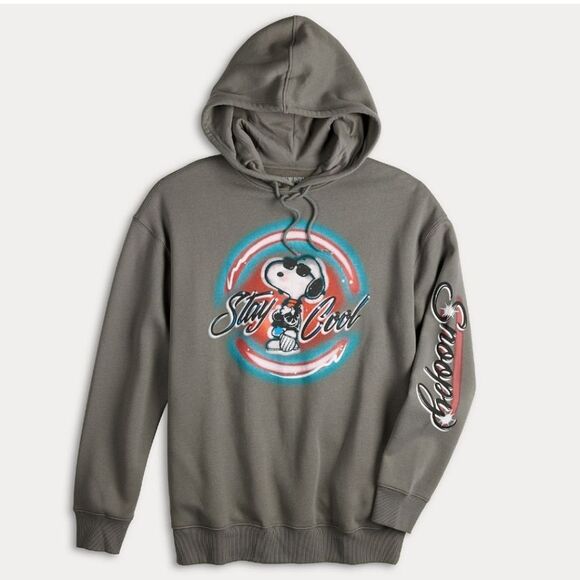 Men's Peanuts Snoopy Stay Cool Graphic Hoodie - Picture 1 of 3
